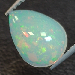 Ethiopian pear-cut opal 1.74ct