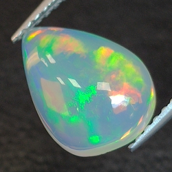 Ethiopian pear-cut opal 1.78ct