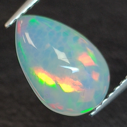 Ethiopian pear-cut opal 1.27ct