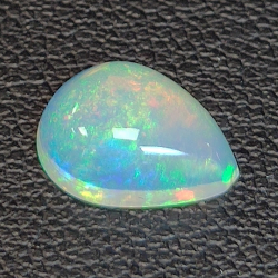 Pear-cut Ethiopian opal 1.17ct