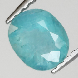 Grandidierite taille ovale 0.66ct