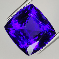 Tanzanite rettangolare taglio cuscino 6.93ct