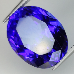 Tanzanite taille ovale 8.99ct