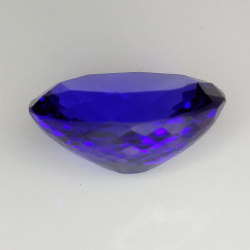 Tanzanite taille ovale 6.57ct