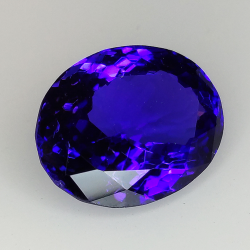 Tanzanite taglio ovale 6.57ct