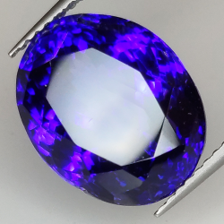 Tanzanite taille ovale 10.03ct