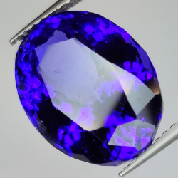 Tanzanite taille ovale 9.35ct