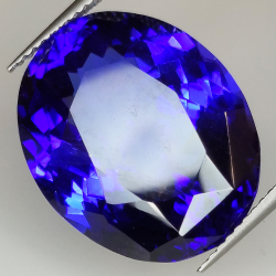 Tanzanite oval cut 18.29t