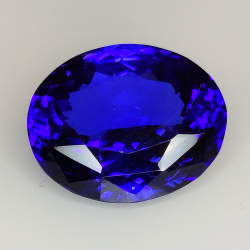 Tanzanite taglio ovale 18.29t