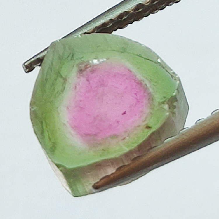 1.86ct Watermelon Tourmaline 7.13 x 6.68mm