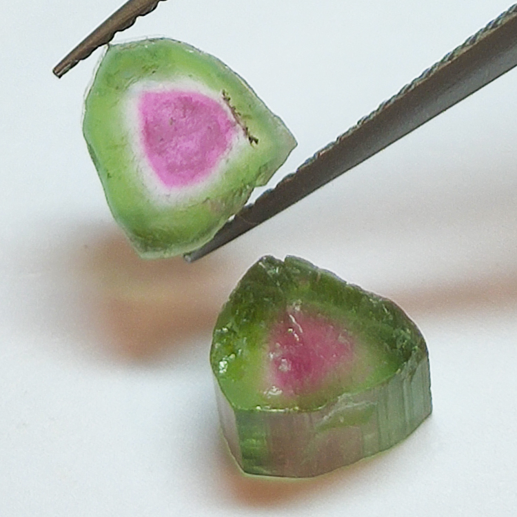 3,28ct Wassermelonen-Turmalin 6x5mm