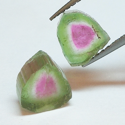 3,28ct Wassermelonen-Turmalin 6x5mm