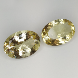 9.61ct Heliodoro Dimensione ovale