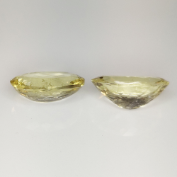 9,61ct Heliodoro Oval Größe