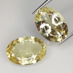 9.61ct Heliodoro Dimensione ovale