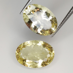 9.61ct Heliodoro Dimensione ovale