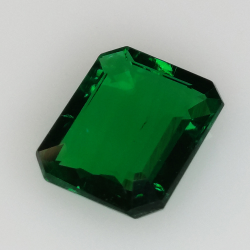 2.53ct Esmeralda hidrotermal talla esmeralda 9.74x8.01mm