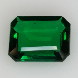 2.53ct Esmeralda hidrotermal talla esmeralda 9.74x8.01mm