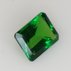 1.44ct Esmeralda hidrotermal talla esmeralda 8.01x6.12mm