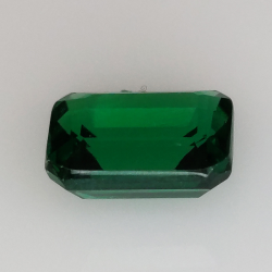 2.42ct Hydrothermal emerald emerald cut 8.95x7.33mm