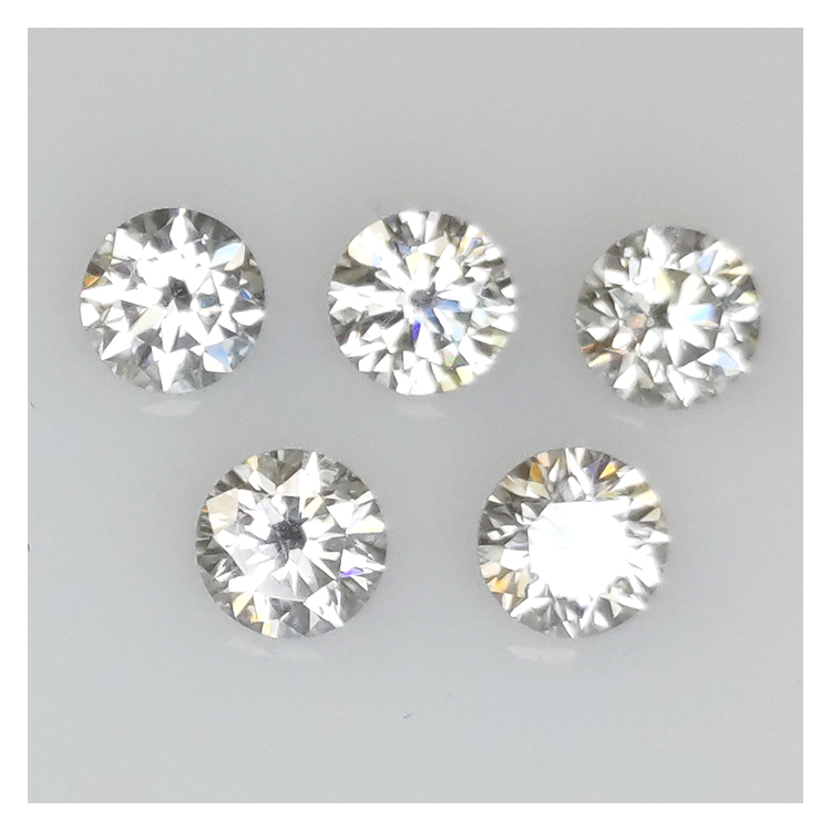 1.19ct Moissanite round cut 4.05mm