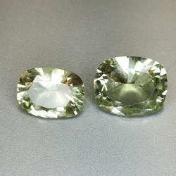 Citrino taglio cuscino 14,39 ct 2pz