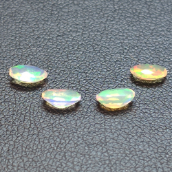 Calibrated oval cut opal