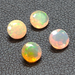 Calibrated oval cut opal