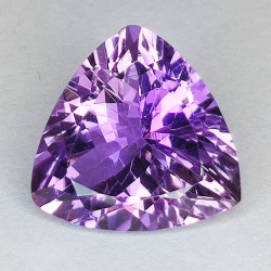 10.52ct Amatista talla trilliant 15.75x15.70mm