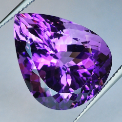 16,58ct Ametista taglio pera 19.55x15.61mm