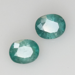 Grandidierite taglio ovale 1,04ct