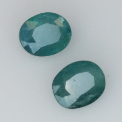 Grandidierite taglio ovale 1,02ct