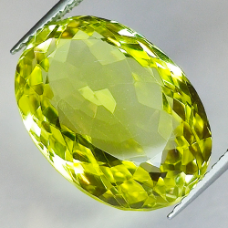 Zitronenquarz im Ovalschliff 14,20 ct