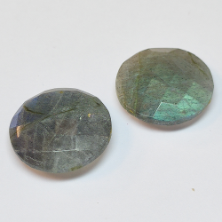 Labradorite coupe ronde