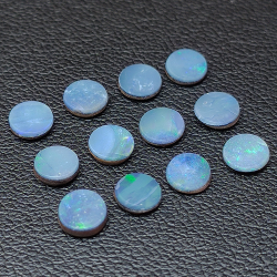 Australian double round opal 4.76ct 12pz