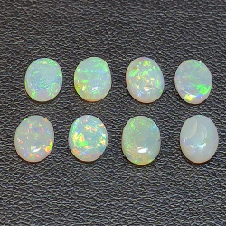 4.75ct Noble Opal Oval cabochon 8pc