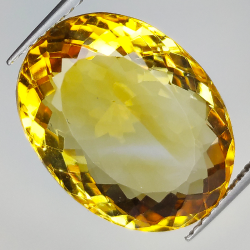 11.48ct Citrine Oval Cut 16x12mm