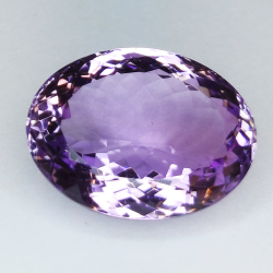 Amethyst oval cut 21.01 ct 21 x 15mm