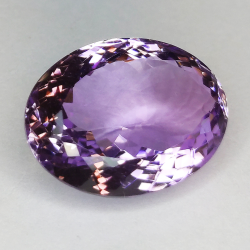 Amethyst oval cut 21.01 ct 21 x 15mm