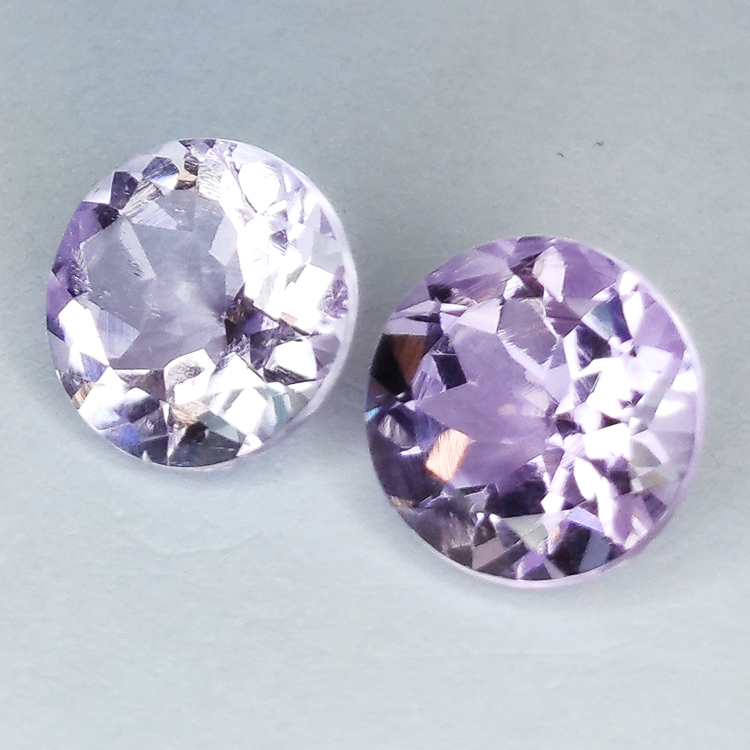 8.95ctRound cut amethyst 11mm