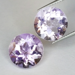 8.95ctRound cut amethyst 11mm