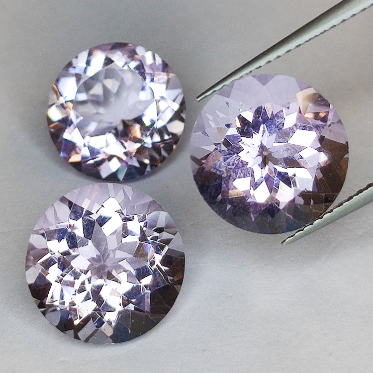 Round cut amethyst 17.75ct