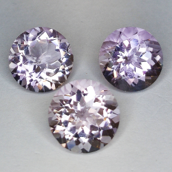 Round cut amethyst 17.75ct