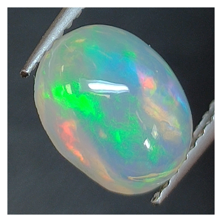 1.56 ct Ethiopian opal oval cut 9 x 7.0mm