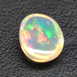 1.56 ct Ethiopian opal oval cut 9 x 7.0mm