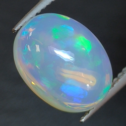 1.12ct Ethiopian opal oval cut 9 x 7mm