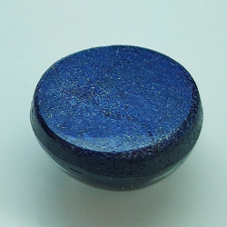 Coppia 4.38ct Zaffiro blu taglio cabochon rotondo 7 x 3.8mm