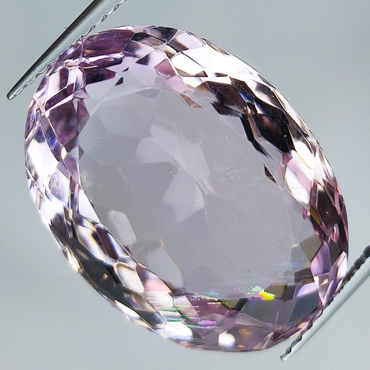 16.39ct Amethyst oval cut 19.72x14.34mm