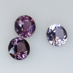 1.19ct Spinel round cut 4.6 to 4.7mm