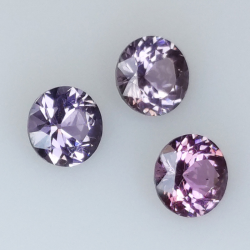 1.19ct Spinel rond coupé 4.6 à 4.7mm